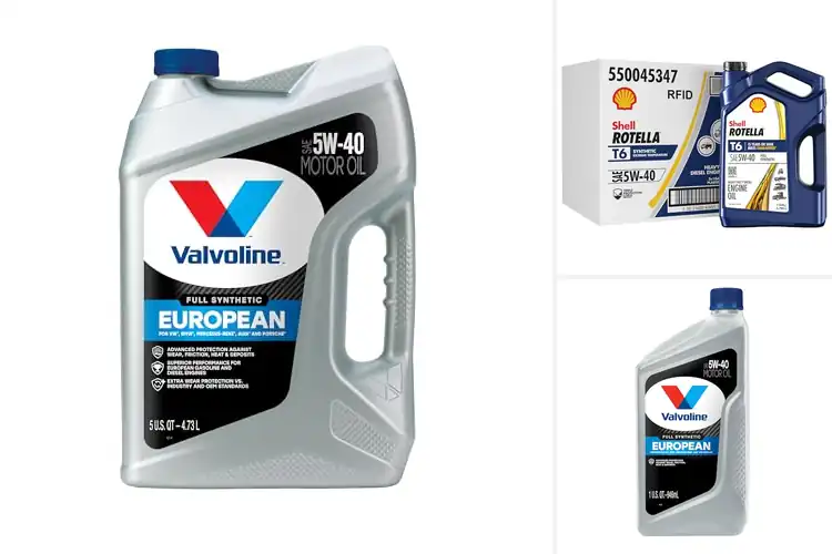 Detailed view of 10 Best Full Synthetic 5W-40 Motor Oils for Superior Performance