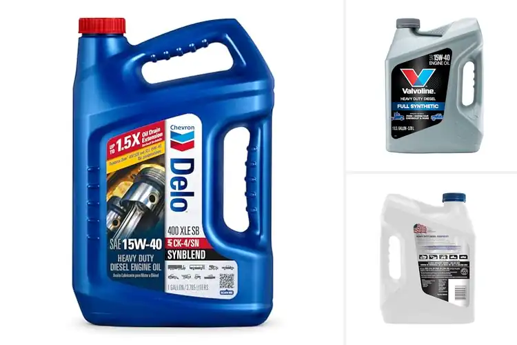 Detailed view of 10 Best Heavy-Duty Diesel Engine Oils for Smoother Rides