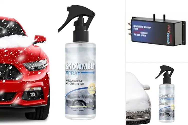 Detailed view of Best Ice Melting Washer Fluids