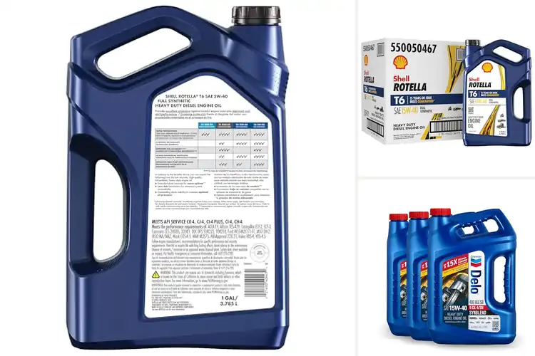 Detailed view of 10 Best Synthetic Diesel Oils: Engine Longevity
